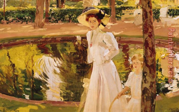 Joaquin Sorolla y Bastida The Garden